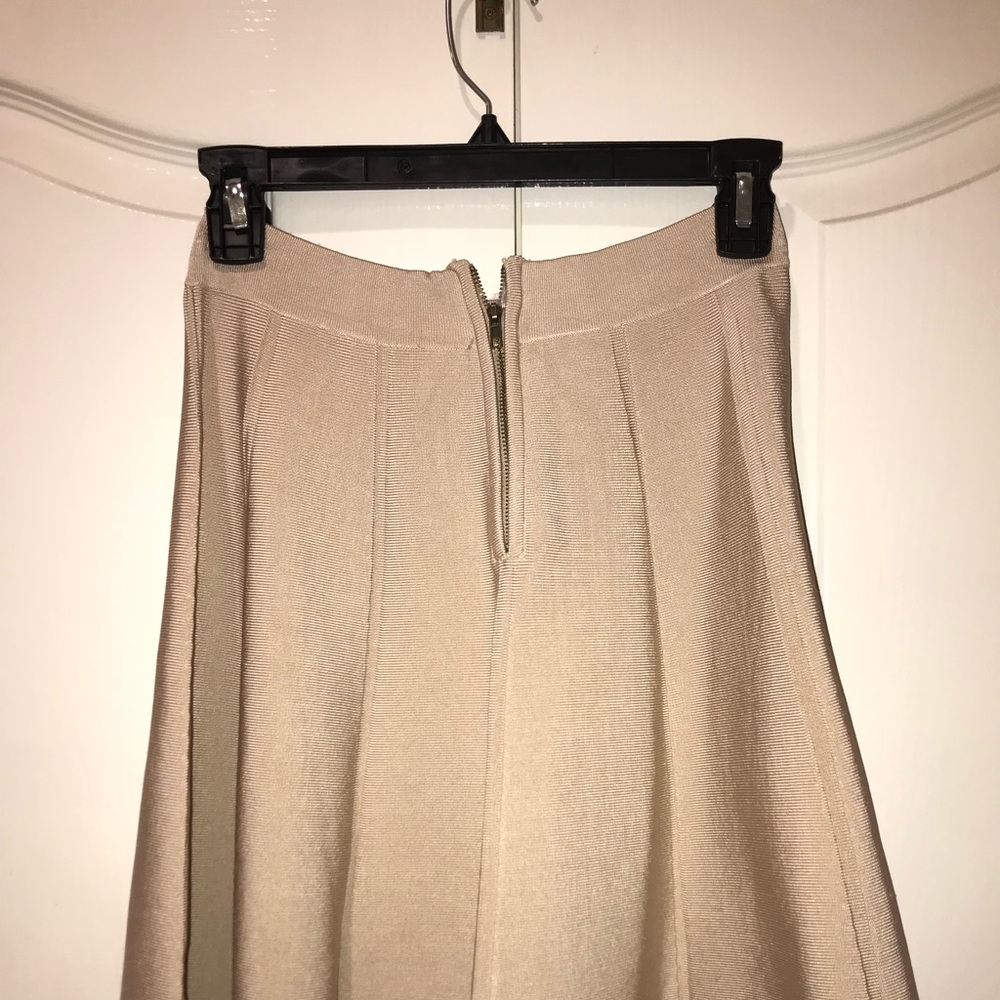 Cream skirt